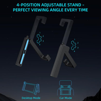 For Nintendo Switch 2 JYS-NS2299 2 in 1 Adjustable Car Game Console Holder(Black) - Holder by buy2fix | Online Shopping UK | buy2fix