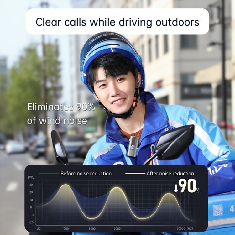 K92 Collar Clip Wireless Bluetooth Earphone(Black) - Bluetooth Earphone by buy2fix | Online Shopping UK | buy2fix