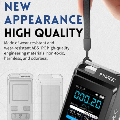 FNIRSI GC-02 Personal Radiation Detector with Alarm - Radiation Detector by FNIRSI | Online Shopping UK | buy2fix