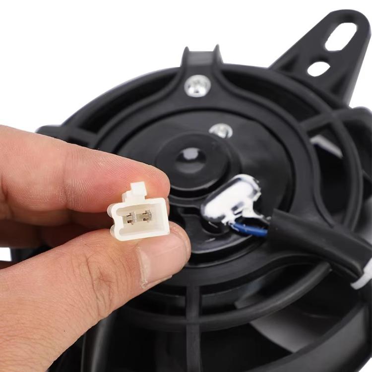 Motorcycle Cooling Fan ATV Beach Car Cold Water Tank Radiator(Black) - Heating & Fans by buy2fix | Online Shopping UK | buy2fix