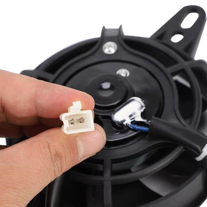 Motorcycle Cooling Fan ATV Beach Car Cold Water Tank Radiator(Black) - Heating & Fans by buy2fix | Online Shopping UK | buy2fix