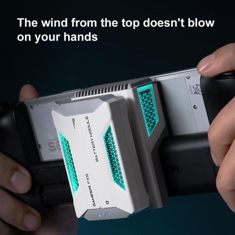 GameSir X5 Lite Game Controller FX5 Ice Crystal Semiconductor Game Controller Radiator(Battery Version) - Cooling Fan Radiator by GameSir | Online Shopping UK | buy2fix