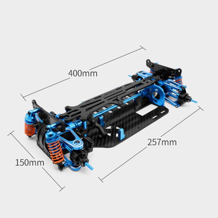 PMM Racing 1:10 TT01 Aluminum Metal Remote Control Car Frame - Others by buy2fix | Online Shopping UK | buy2fix