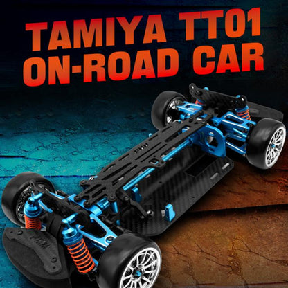 PMM Racing 1:10 TT01 Aluminum Metal Remote Control Car Frame - Others by buy2fix | Online Shopping UK | buy2fix