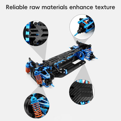 PMM Racing 1:10 TT01 Aluminum Metal Remote Control Car Frame - Others by buy2fix | Online Shopping UK | buy2fix