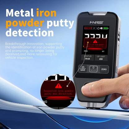 Fnirsi CTG-20 Car Paint Coating Thickness Gauge Tester - Coating Thickness Gauge by FNIRSI | Online Shopping UK | buy2fix