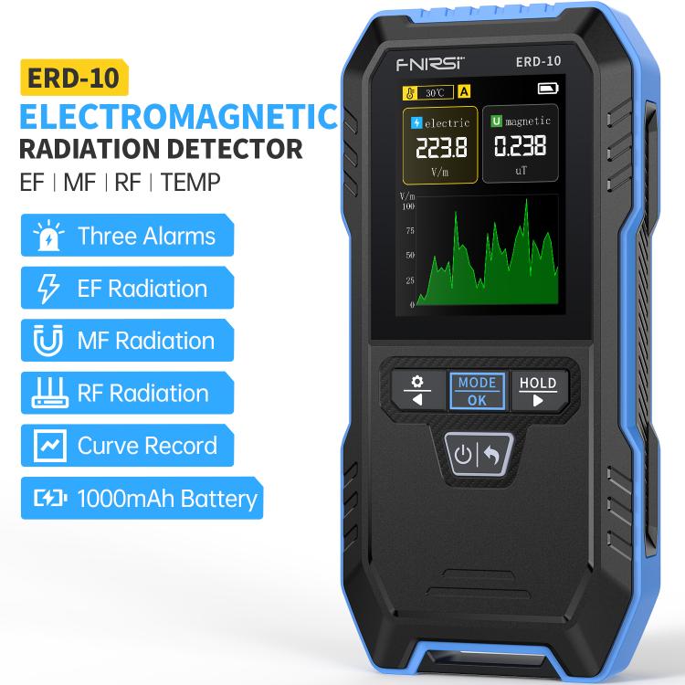 FNIRSI ERD-10 3 in 1 Electromagnetic Radiation Detector - Radiation Detector by FNIRSI | Online Shopping UK | buy2fix