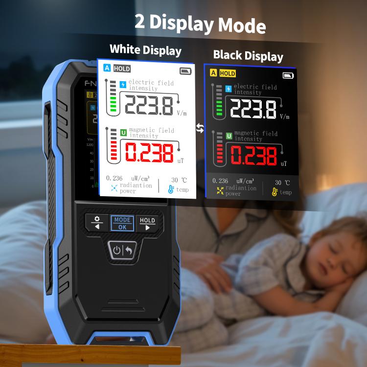 FNIRSI ERD-10 3 in 1 Electromagnetic Radiation Detector - Radiation Detector by FNIRSI | Online Shopping UK | buy2fix