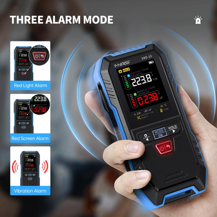 FNIRSI ERD-10 3 in 1 Electromagnetic Radiation Detector - Radiation Detector by FNIRSI | Online Shopping UK | buy2fix