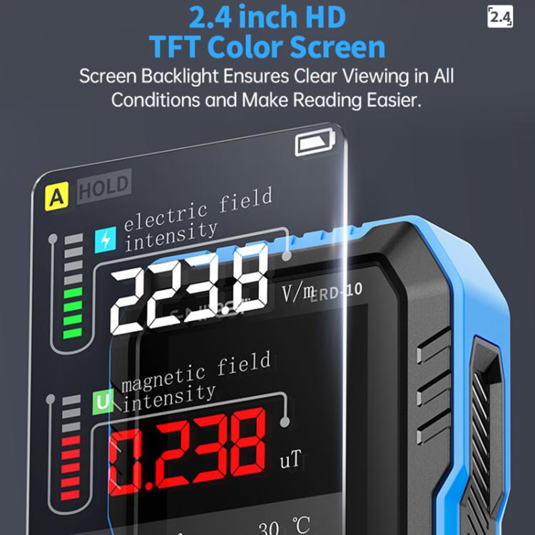 FNIRSI ERD-10 3 in 1 Electromagnetic Radiation Detector - Radiation Detector by FNIRSI | Online Shopping UK | buy2fix