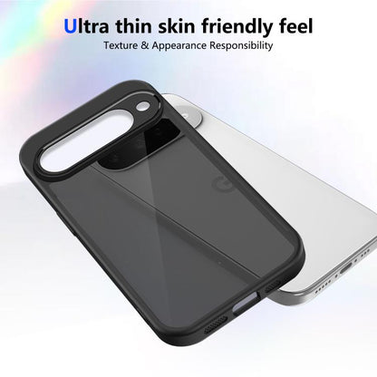 For Google Pixel 10 Skin Feel Frosted PC+TPU Shockproof Phone Case(Transparent Black) - Google Cases by buy2fix | Online Shopping UK | buy2fix