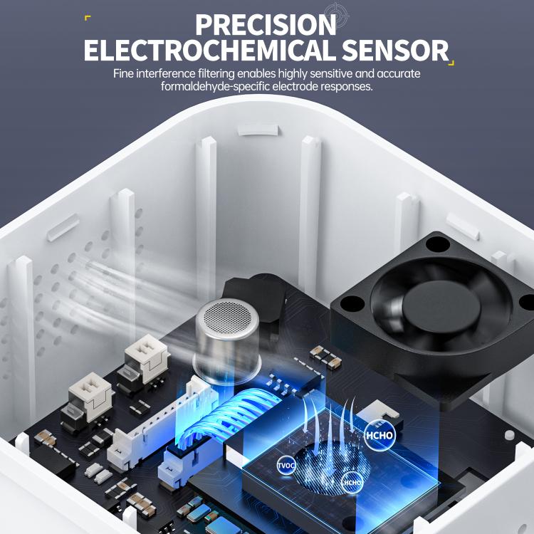 FNIRSI SFD?02 4 in 1 Indoor Air Quality Monitor - Gas Monitor by FNIRSI | Online Shopping UK | buy2fix