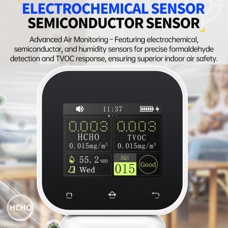 FNIRSI SFD?02 4 in 1 Indoor Air Quality Monitor - Gas Monitor by FNIRSI | Online Shopping UK | buy2fix