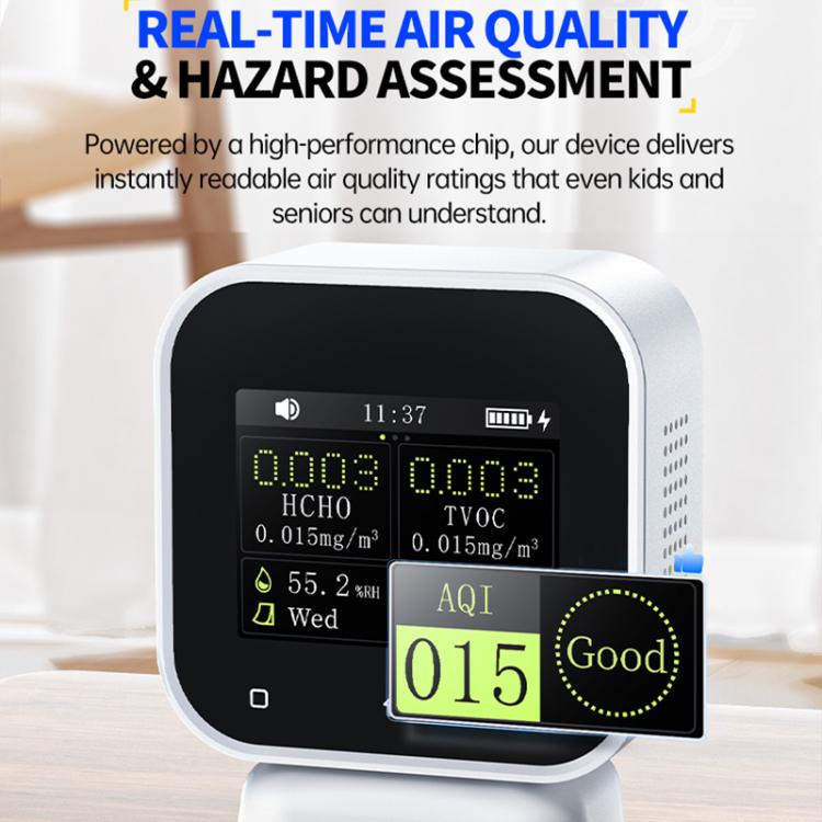 FNIRSI SFD?02 4 in 1 Indoor Air Quality Monitor - Gas Monitor by FNIRSI | Online Shopping UK | buy2fix