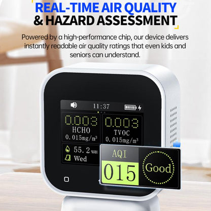 FNIRSI SFD?02 4 in 1 Indoor Air Quality Monitor - Gas Monitor by FNIRSI | Online Shopping UK | buy2fix