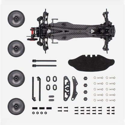 PMM Racing D5S 1:10 AWD Rear-wheel Drive Drift Remote Control Car Frame - Others by buy2fix | Online Shopping UK | buy2fix