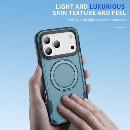 For iPhone 17 Pro Defend Rugged Gear Holder MagSafe Phone Case(Royal Blue + Blue) - iPhone 17 Pro Cases by buy2fix | Online Shopping UK | buy2fix