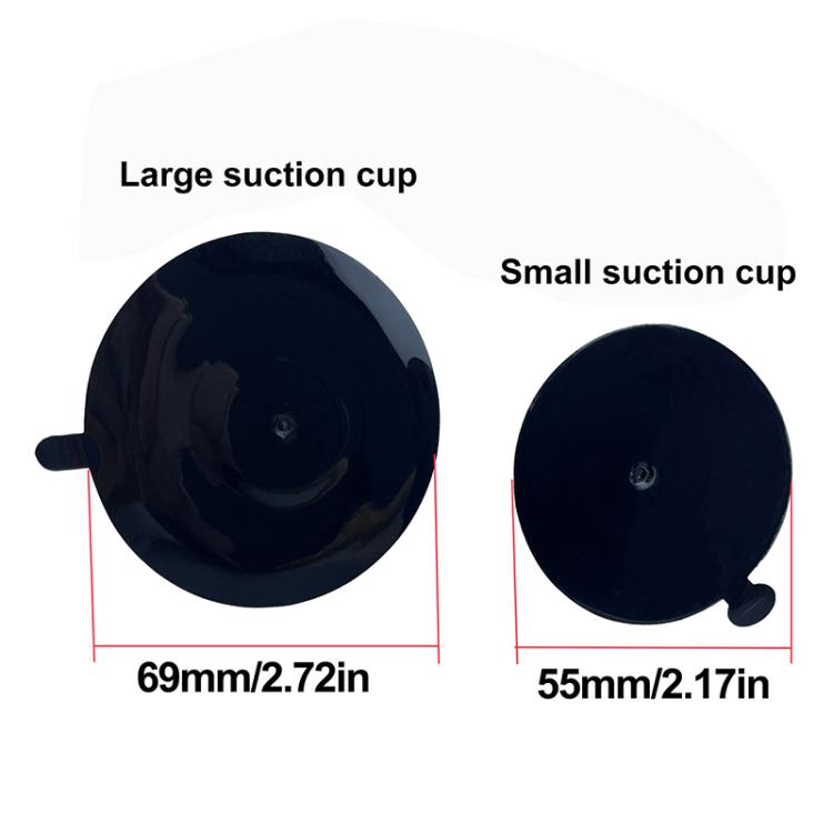 Glass Tile Suction Cup Bracket Base for 15-16mm Ball Head, Size:70mm Black Glue(Black) - Accessories by buy2fix | Online Shopping UK | buy2fix