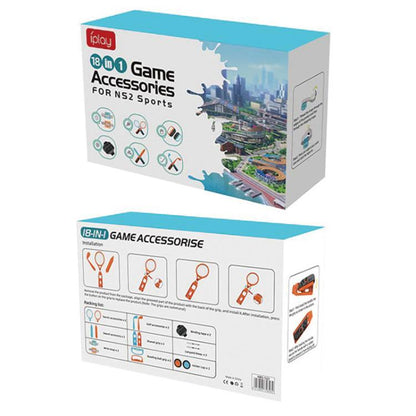 For Nintendo Switch 2 iPlay HBS-522 18 in 1 Motion Sensor Game Set(Blue Orange) - Others by iplay | Online Shopping UK | buy2fix