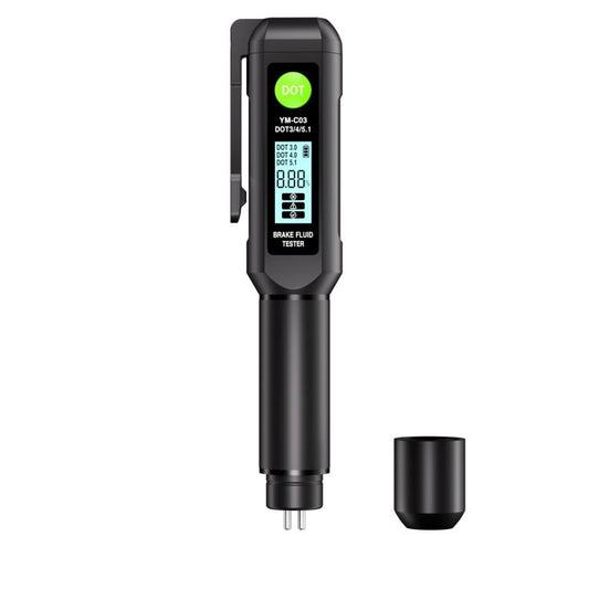 YM-C03 Digital Display Car Brake Fluid Tester Brake Fluid Water Content Tester(Black) - Electronic Test by buy2fix | Online Shopping UK | buy2fix