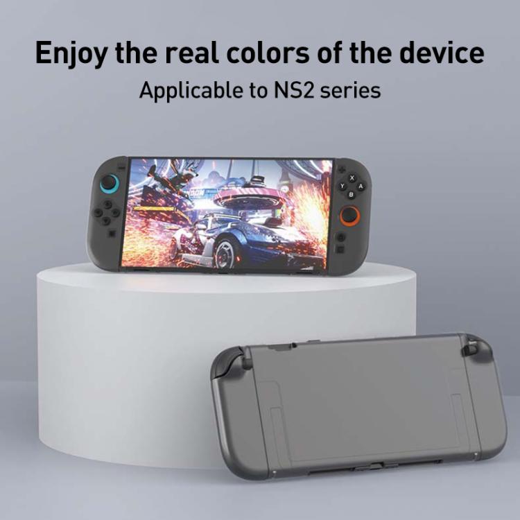 For Nintendo Switch 2 iPlay HBS-2817 6 in 1 Controller Transparent Protective Case - Cases by iplay | Online Shopping UK | buy2fix