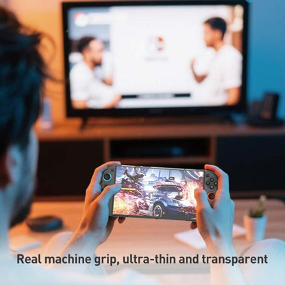 For Nintendo Switch 2 iPlay HBS-2817 6 in 1 Controller Transparent Protective Case - Cases by iplay | Online Shopping UK | buy2fix