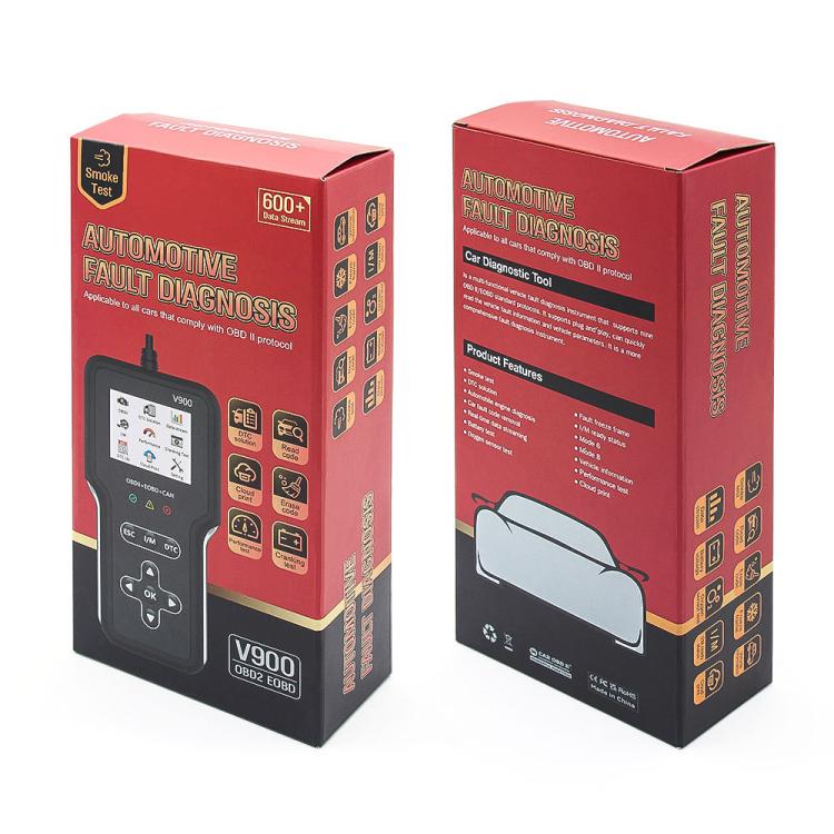 V900 Car Engine Transmission Diagnostic Scanner Tool Car Fault Detector(Black) - Code Readers & Scan Tools by buy2fix | Online Shopping UK | buy2fix