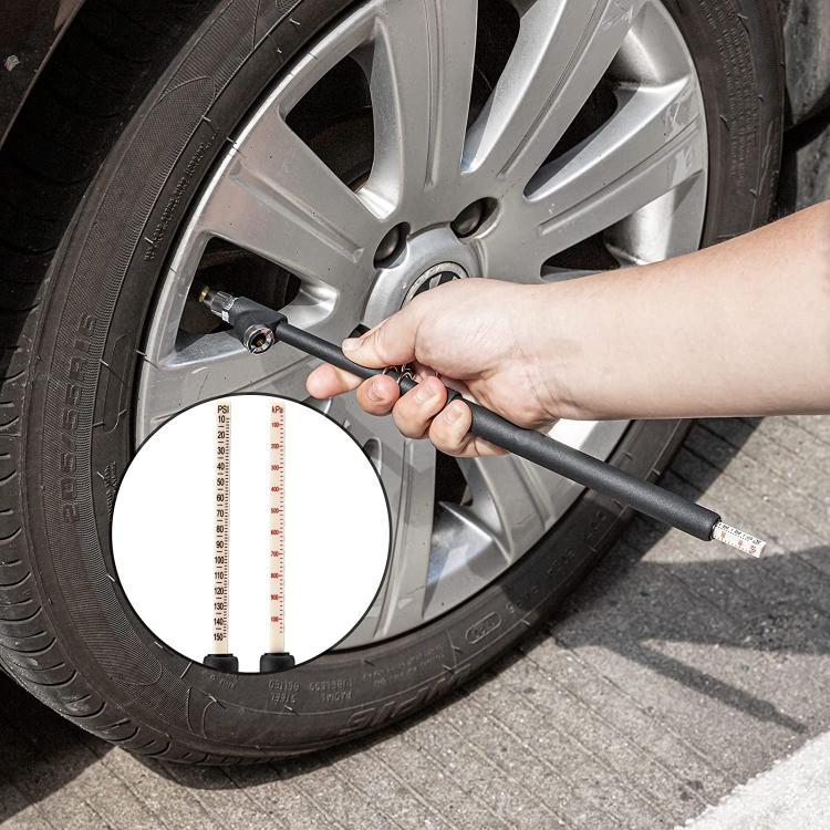 Car Portable Tire Monitoring Gauge Tire Pressure Tool(Black) - Tire Pressure Gauges by buy2fix | Online Shopping UK | buy2fix