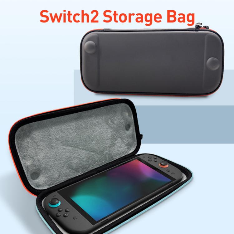 For Nintendo Switch 2 iPlay HBS-2835 Simple Thin Handle Storage Bag with Lanyard(Black) - Bags by iplay | Online Shopping UK | buy2fix