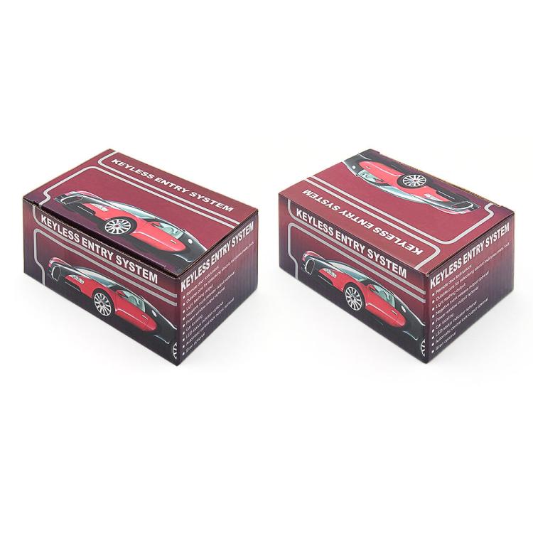 Universal Car Security Anti-Theft System Keyless Entry System Kit(Black) - Security Alarm System by buy2fix | Online Shopping UK | buy2fix