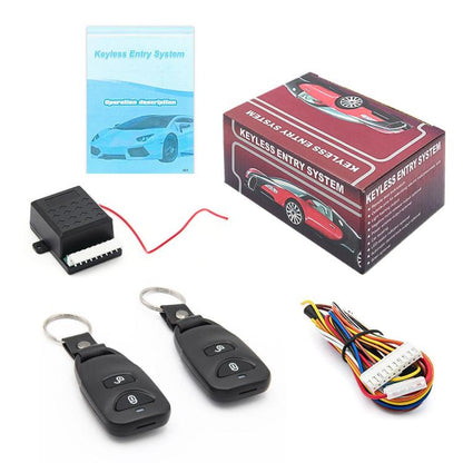 Universal Car Security Anti-Theft System Keyless Entry System Kit(Black) - Security Alarm System by buy2fix | Online Shopping UK | buy2fix