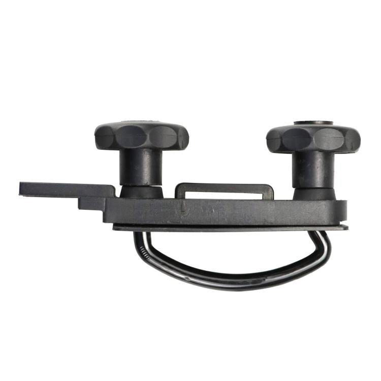 Car Roof Luggage Box Fixing Installation Accessories Roof U-bolt U-hook Clamp Kit(Black) - Roof Racks by buy2fix | Online Shopping UK | buy2fix