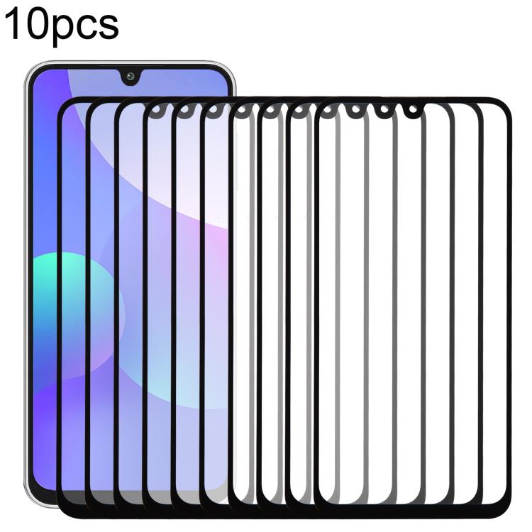 For Samsung Galaxy F16 SM-E166P 10pcs Front Screen Outer Glass Lens with OCA Optically Clear Adhesive - Outer Glass Lens by buy2fix | Online Shopping UK | buy2fix