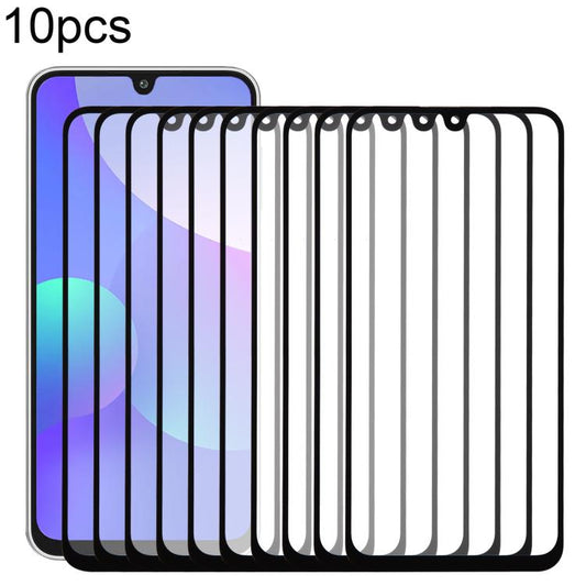 For Samsung Galaxy F16 SM-E166P 10pcs Front Screen Outer Glass Lens with OCA Optically Clear Adhesive - Outer Glass Lens by buy2fix | Online Shopping UK | buy2fix