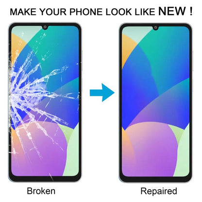 For Samsung Galaxy F06 5G SM-E066B 10pcs Front Screen Outer Glass Lens with OCA Optically Clear Adhesive - Outer Glass Lens by buy2fix | Online Shopping UK | buy2fix