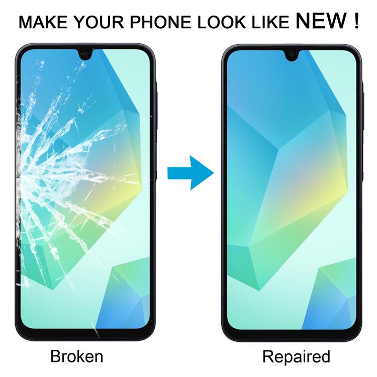 For Samsung Galaxy A16 5G SM-A166B 10pcs Front Screen Outer Glass Lens with OCA Optically Clear Adhesive - Outer Glass Lens by buy2fix | Online Shopping UK | buy2fix