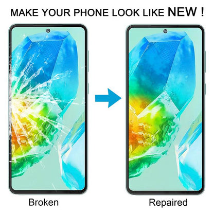 For Samsung Galaxy M55s SM-M558B 10pcs Front Screen Outer Glass Lens with OCA Optically Clear Adhesive - Outer Glass Lens by buy2fix | Online Shopping UK | buy2fix