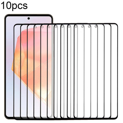 For Samsung Galaxy C55 SM-C556B 10pcs Front Screen Outer Glass Lens with OCA Optically Clear Adhesive - Outer Glass Lens by buy2fix | Online Shopping UK | buy2fix