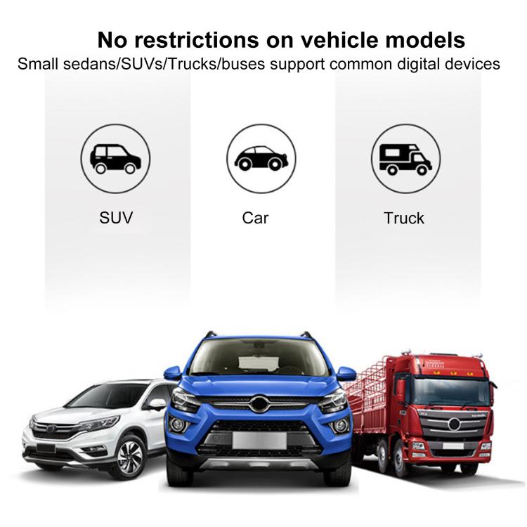 12V-24V 2 in 1 Car Cigarette Lighter Extension Cable with Switch, Length:0.2m(Black) - Cigar Socket by buy2fix | Online Shopping UK | buy2fix