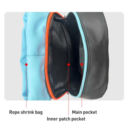 For Nintendo Switch 2 iPlay HBS-2838 Multi-function Portable Crossbody Storage Bag(Blue Orange) - Bags by iplay | Online Shopping UK | buy2fix