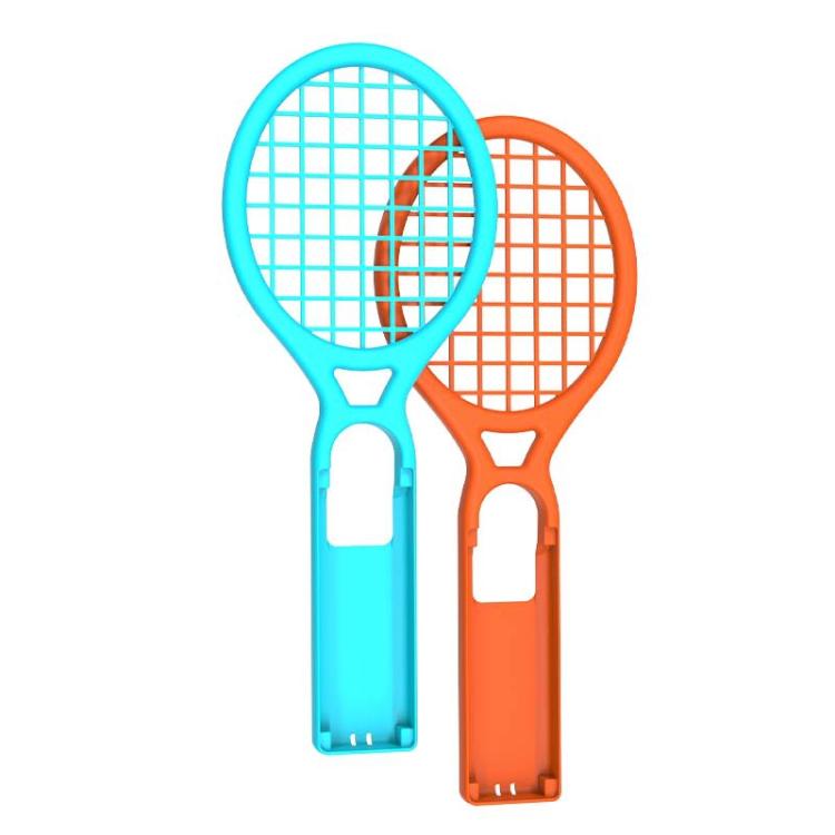 For Nintendo Switch 2 Joy-Con 1pair iPlay HBS-2839 Left and Right Handle Tennis Rackets(Orange Blue) - Gamepads by iplay | Online Shopping UK | buy2fix