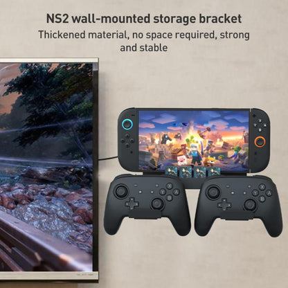 iPlay HBS-2836 Game Controller Universal Wall Storage Bracket(Black) - Holder by iplay | Online Shopping UK | buy2fix