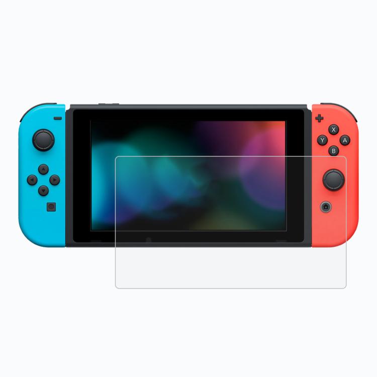 For Nintendo Switch Dust-Free Warehouse HD Curved Edge Tempered Film - Tempered Glass by buy2fix | Online Shopping UK | buy2fix