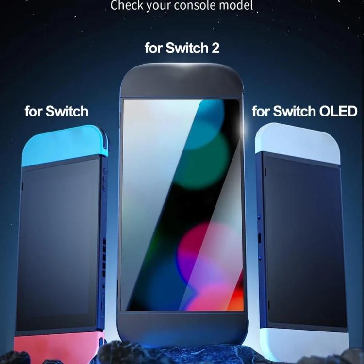 For Nintendo Switch Dust-Free Warehouse HD Curved Edge Tempered Film - Tempered Glass by buy2fix | Online Shopping UK | buy2fix