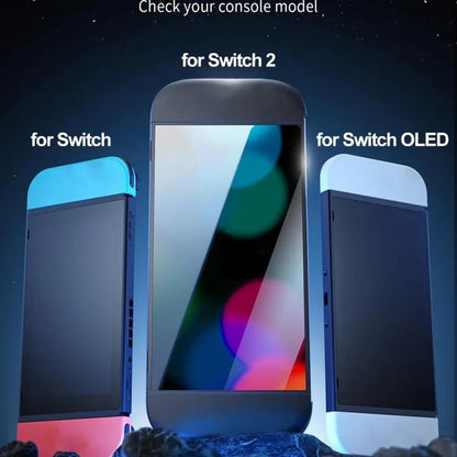 For Nintendo Switch Dust-Free Warehouse HD Curved Edge Tempered Film - Tempered Glass by buy2fix | Online Shopping UK | buy2fix