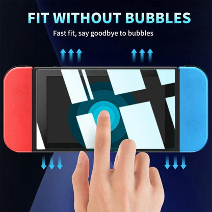 For Nintendo Switch Dust-Free Warehouse HD Curved Edge Tempered Film - Tempered Glass by buy2fix | Online Shopping UK | buy2fix