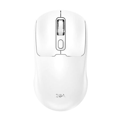 ZGA Sky Drill Dual Modes 2.4G BT5.0 Wireless Mouse(White) - Wireless Mice by ZGA | Online Shopping UK | buy2fix