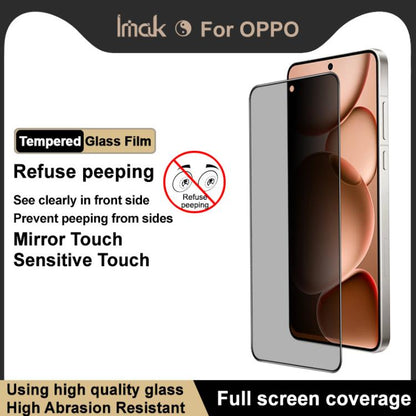 For OPPO A6 GT 5G / A6 Max 5G  imak HD Full Screen Privacy Tempered Glass Protective Film - OPPO Tempered Glass by imak | Online Shopping UK | buy2fix
