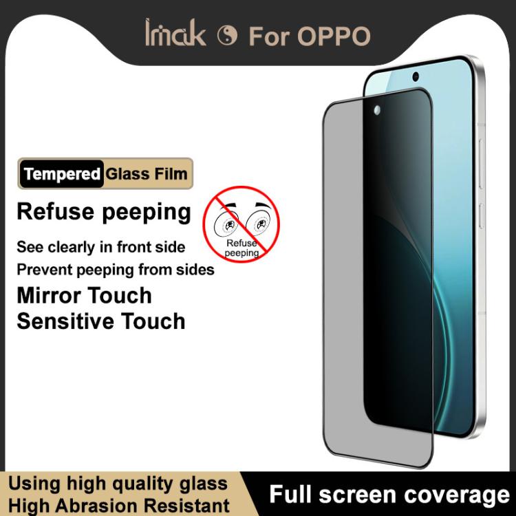 For OPPO A6 Pro 5G / F31 5G imak HD Full Screen Privacy Tempered Glass Protective Film - OPPO Tempered Glass by imak | Online Shopping UK | buy2fix
