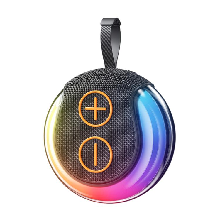 WK WD-10 Donut Portable Wireless Bluetooth Speaker(Black) - Desktop Speaker by WK | Online Shopping UK | buy2fix